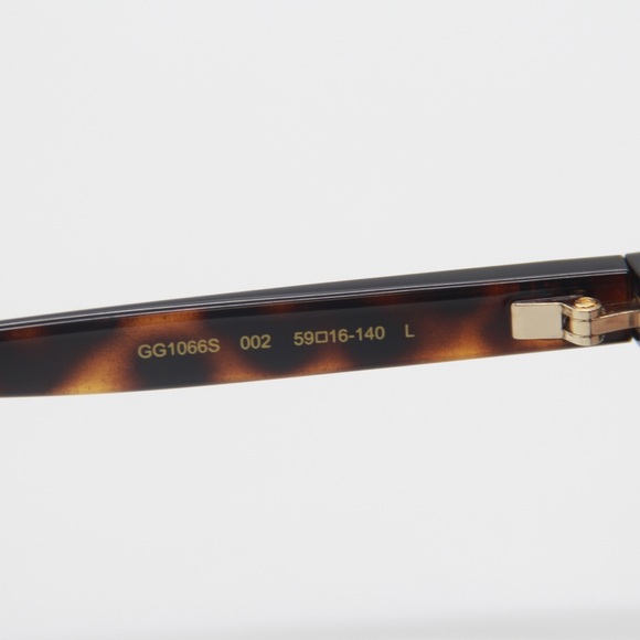 NEW GG1066S 002 WOMEN’S SUNGLASSES GUCCI GG 1066S 002 GUCCI SQUARE SHAPE HAVANA - Picture 12 of 15